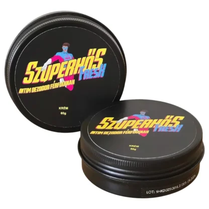 Superhrdina Fresh - intímny krémový dezodorant pre mužov (60 g)