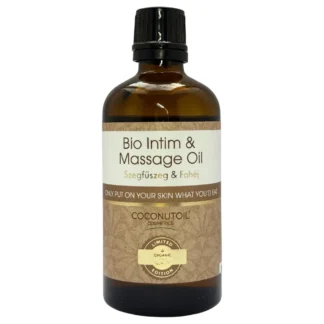 Coconutoil - bio intímny a masážny olej - klinček škorica - 80 ml