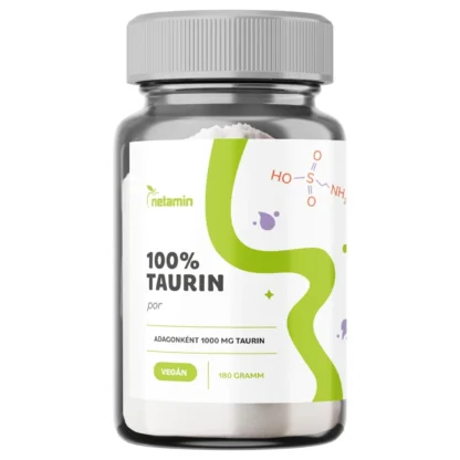 Netamin 100 % taurín - výživový doplnok v prášku (180 g)