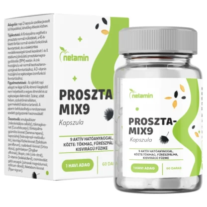 Netamin ProsztaMix9 - kapsuly na prostatu - podpora zdravia prostaty - 60 ks