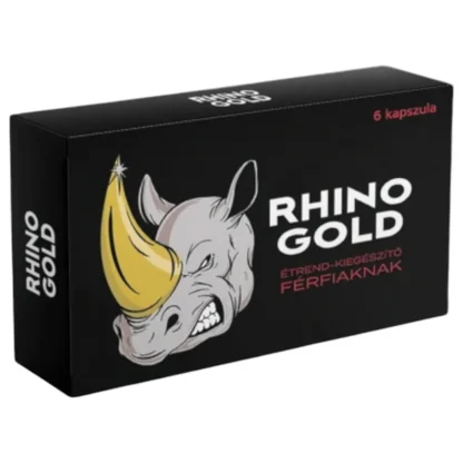 RHINO GOLD - doplnok stravy pre mužov - prírodné zloženie - 6 kapsúl