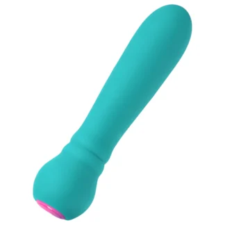FemmeFunn - mini vibrátor - nabíjateľný, vodeodolný - tyrkysový