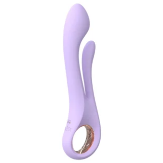Sex HD Kaethe - vibrátor na klitoris s ramenom - fialový