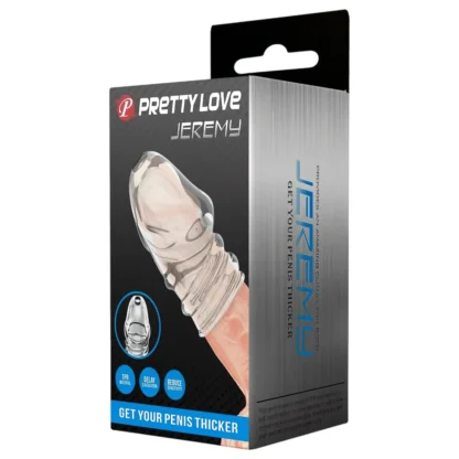 Pretty Love Jeremy - návlek na penis (priehľadný)