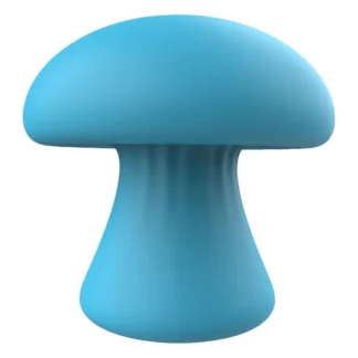 Magic Mushroom - nabíjateľný pleťový masážny prístroj (modrý)