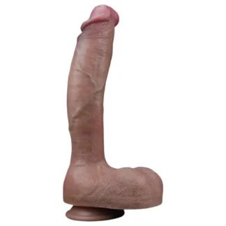 Lovetoy Nature Cock - realistický dvojvrstvový dildo - 26 cm - telová farba