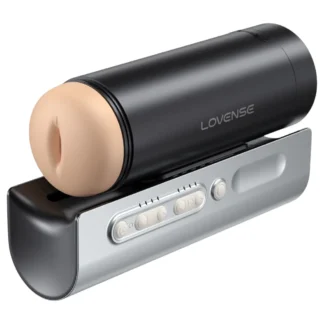 Lovense Solace Pro - Aplikáciou ovládaný masturbátor pre mužov (čierny)
