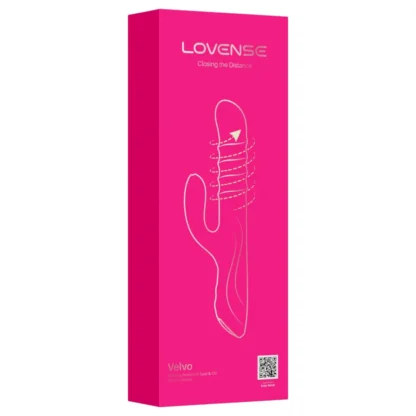 Lovense Velvo - aplikáciou ovládaný perlový vibrátor (ružový)