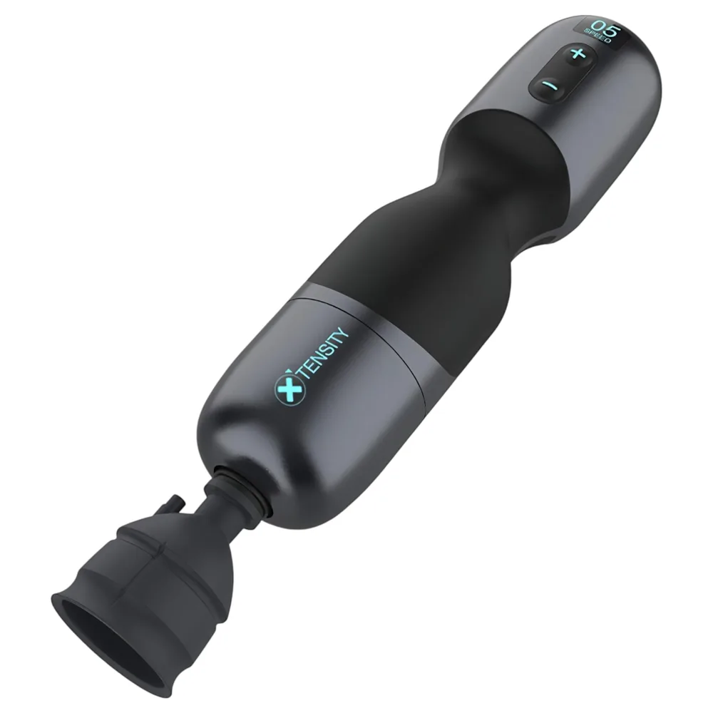 X'TENSITY patentovaný vákuový mužský masturbátor (čierny)