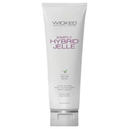 Wicked Simply Hybrid Jelle - lubrikant na vodnej a silikónovej báze - 120ml
