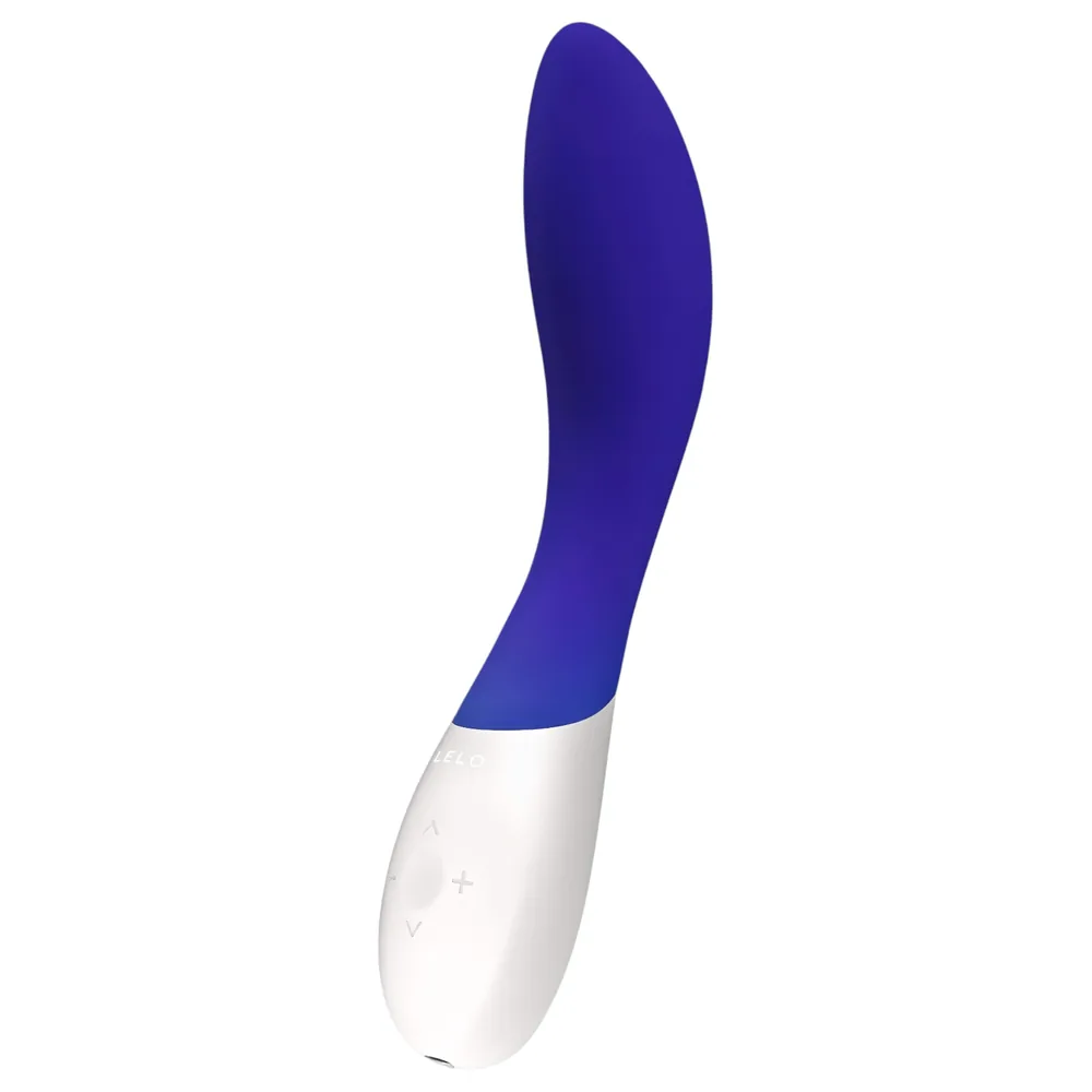 LELO Mona Wave - vibrátor na bod G - vodotesný - modrý