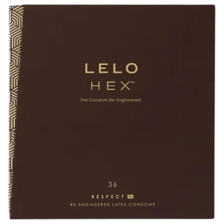 LELO Hex Respect XL - kondómy XL - tenké latexové - balenie 36 ks