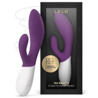 LELO Ina Wave 2 - vibrátor s akumulátorom - vodotesný - fialový