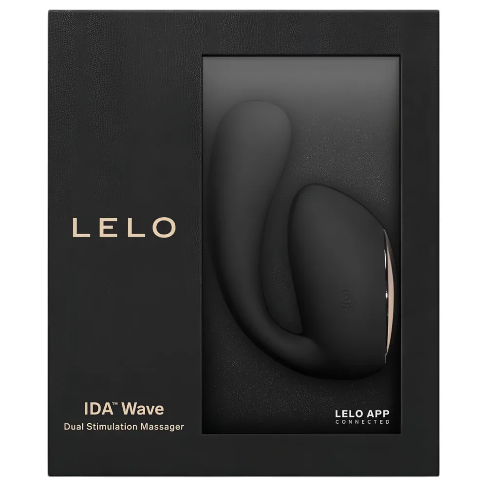 LELO Ida Wave - Vibrátor s rotáciou a vibráciou ovládaný aplikáciou (čierny) – Obrázok 3