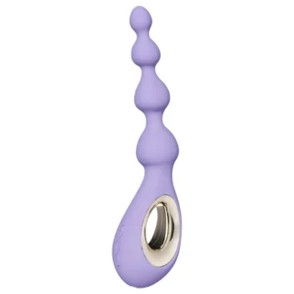 LELO Soraya Beads - análny vibrátor - nabíjateľný, vodotesný - fialový