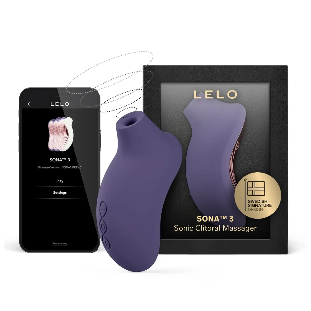LELO Sona 3 - pulzačný stimulátor klitorisu - fialový