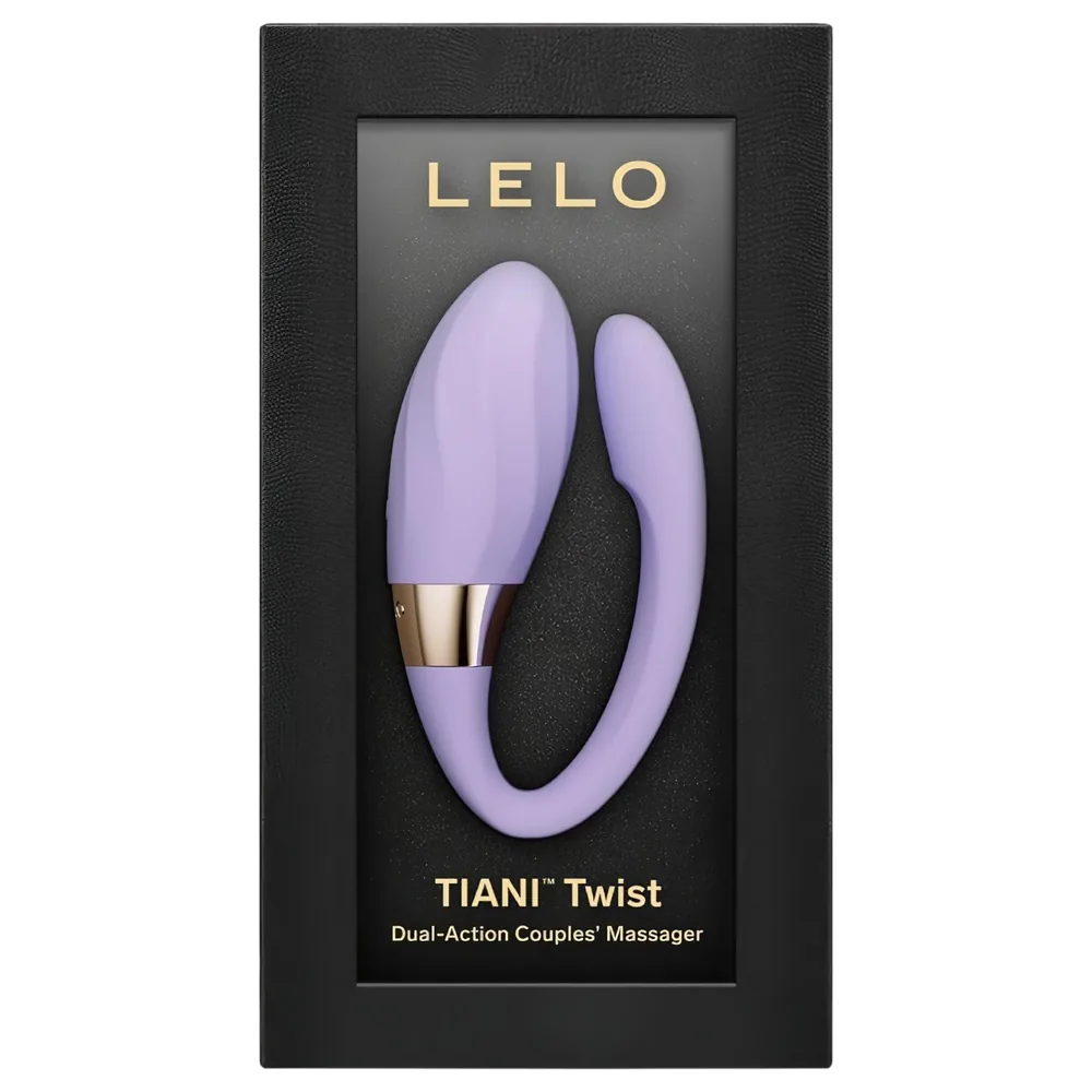 LELO Tiani Twist - vibračný pár pre páry ovládaný aplikáciou (fialový)