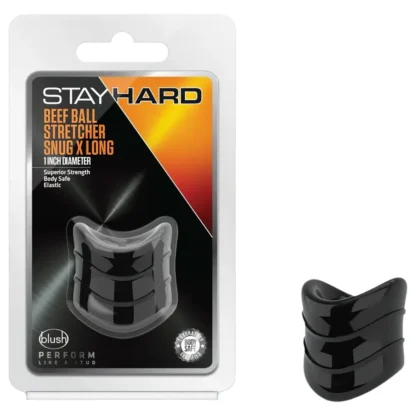 Stay Hard - erekčný krúžok - čierny