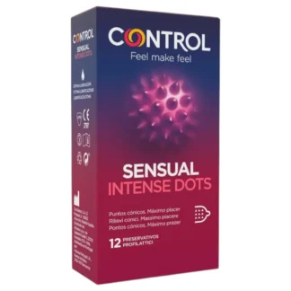 Control - kondóm s výstupkami - 12 ks