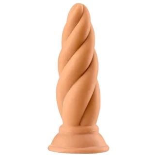 Max & Co Felix - skrutkovací análny kolík - 15 cm (prírodný)