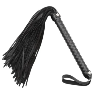 Latetobed - bičík so vzorom - čierny 48 cm