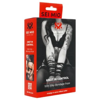 Sei Mio - bondage lano (10 m, čierne)