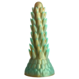 Creature Cocks - dildó s tvarom dinosaura - silikón - 20 cm - zelený