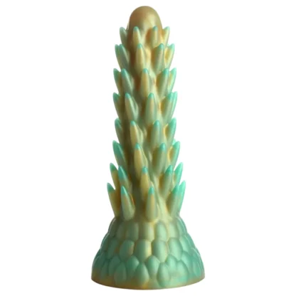Creature Cocks - dildó s tvarom dinosaura - silikón - 20 cm - zelený