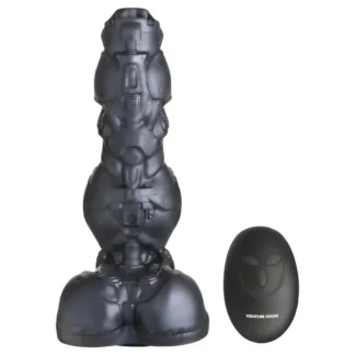XR Brands Cyborg cock - robotický vibračný penis s diaľkovým ovládaním