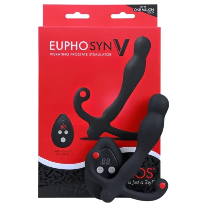 Aneros Eupho Syn V - prostatický vibrátor s diaľkovým ovládaním (čierny)