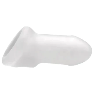 Perfect Fit - Fat Boy Thin - návlek na penis (10 cm, biely)