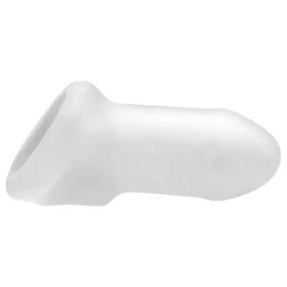 Perfect Fit - Fat Boy Thin - návlek na penis (10 cm, biely)