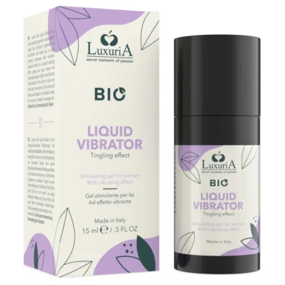 Intimateline Luxuria BIO - tekutý vibračný gél pre ženy (15 ml)