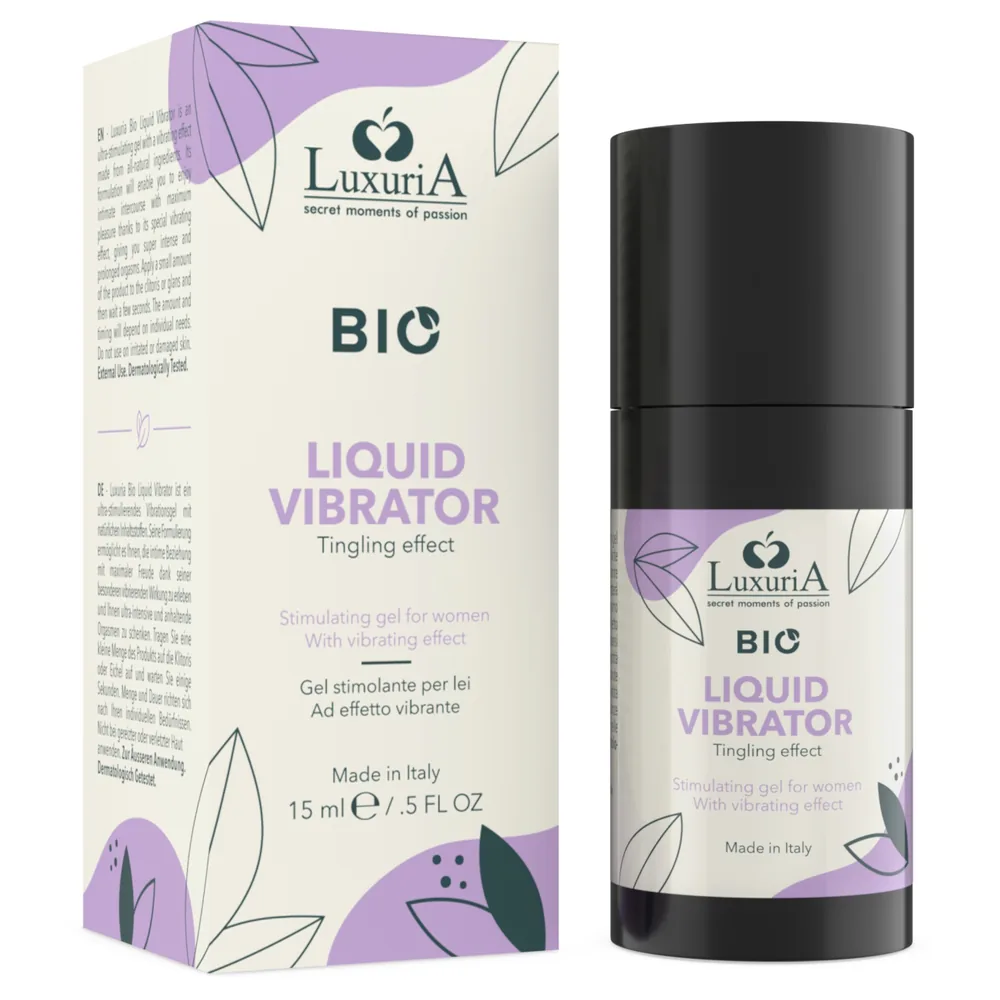 Intimateline Luxuria BIO - tekutý vibračný gél pre ženy (15 ml)
