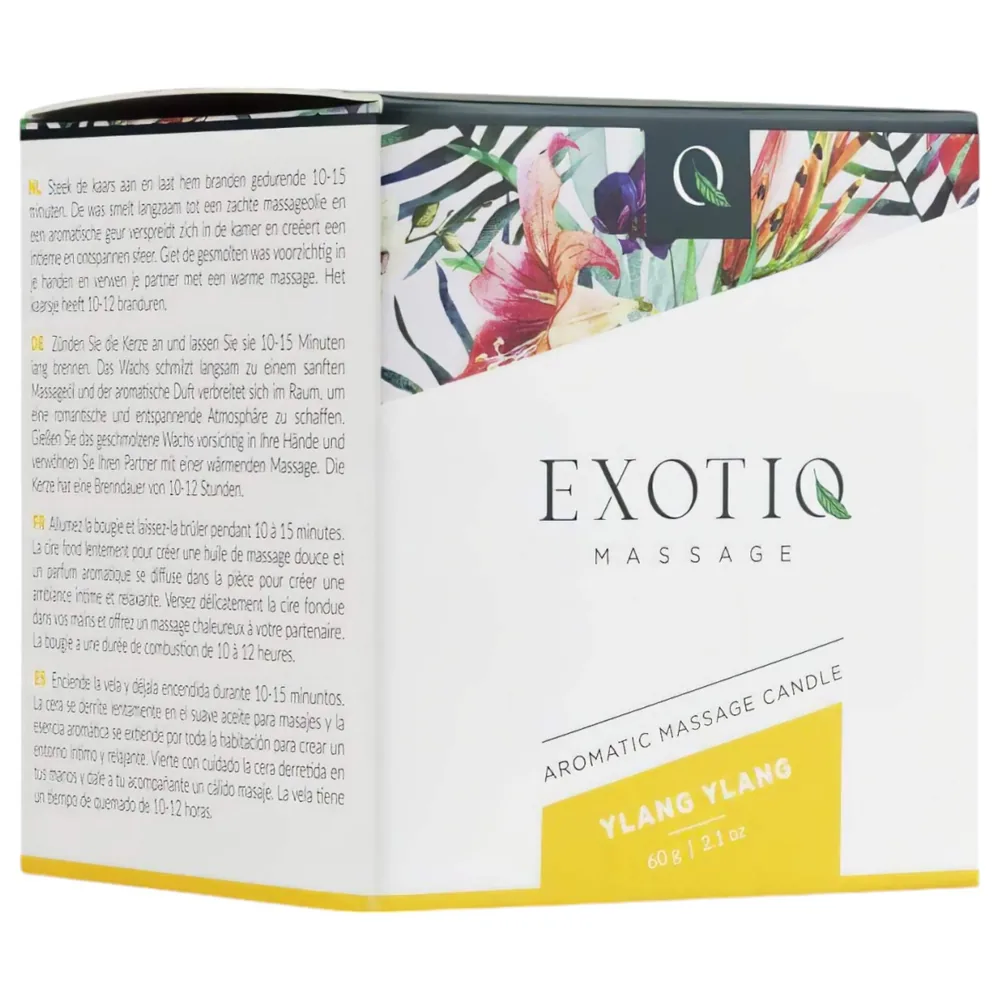 Exotiq - masážna sviečka s vôňou ylang ylang - 60g – Obrázok 4