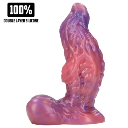 Au! Galactic Ravager - silikónový fantastický dildo (fialový)