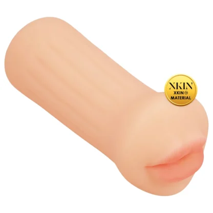 XKIN - realistický umelý ústny masturbátor - S (prírodný)
