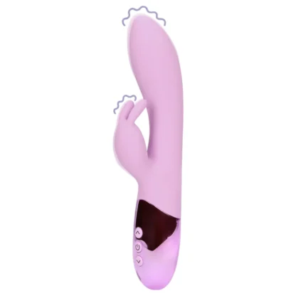 Loveline - nabíjací, zajači stimulátor klitorisu (ružový)