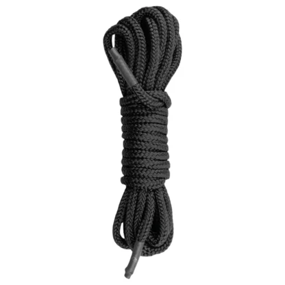 Easytoys Rope - bondage lano (5 m, čierne)