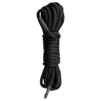 Easytoys Rope - bondážové lano (10 m, čierne)