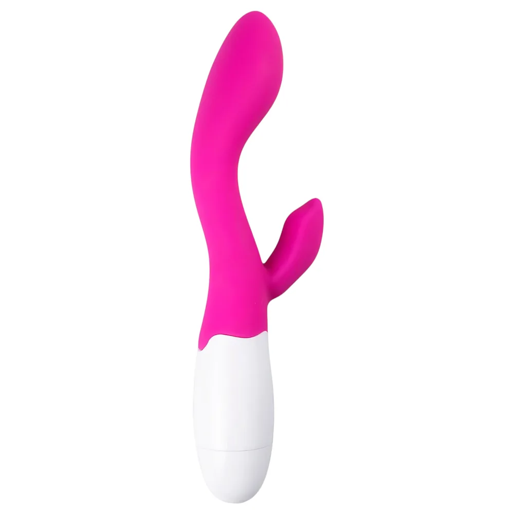 Easytoys - vibrátor na bod G a klitoris - ružový