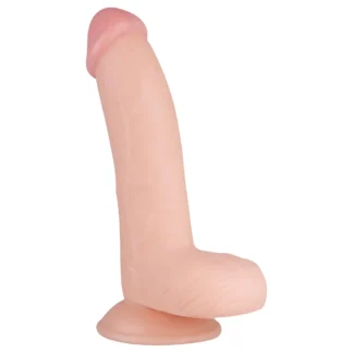Real Fantasy Cliff - realistický dildo s semenníkmi - 22 cm - telová farba
