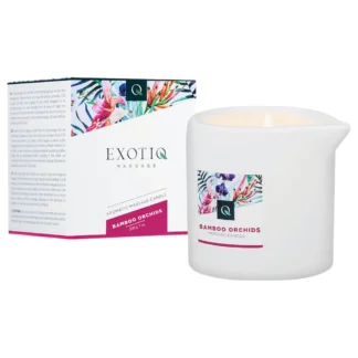 Exotiq Bamboo Orchids - masážna sviečka (200 g)