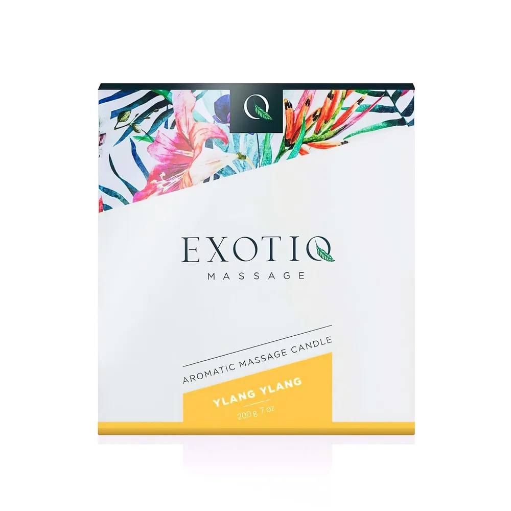 Exotiq - masážna sviečka s vôňou ylang ylang - 200g – Obrázok 4