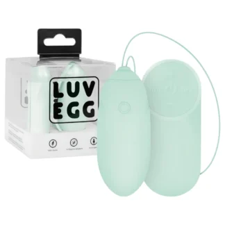 LUV EGG - vibračné vajíčko na diaľkové ovládanie - dobíjateľné - zelené