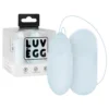 LUV EGG - vibračné vajíčko na diaľkové ovládanie - dobíjateľné - modré