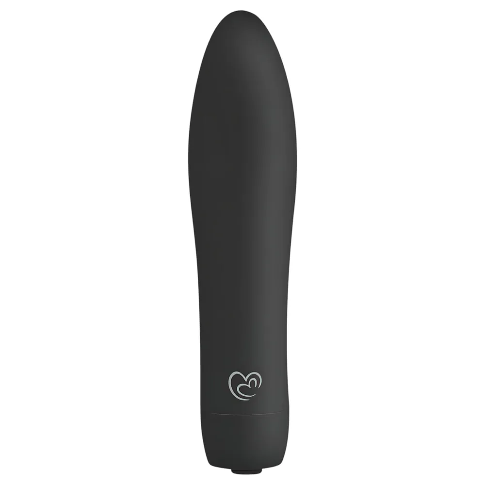 Easytoys - vibrátor na bod G - nabíjateľný - čierny