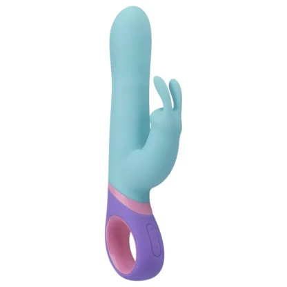 PMV20 Meta Rabbit - vibrátor s rotačnou hlavou a klitorálnym výbežkom - mätová