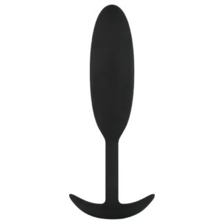 EasyToys Heavy Fulfiller - análny kolík 54 g - malý (čierny)