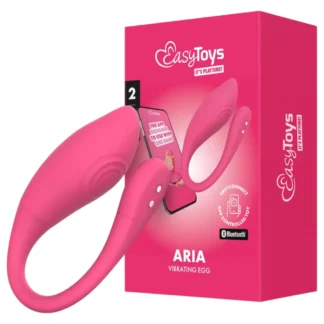 EasyConnect - Vibrátorové vajíčko ovládané aplikáciou (ružové)